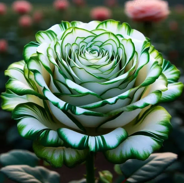 Rare Blue Moon Rose 🌌&Multi-Colored Petal Lace Rose🌈🌹