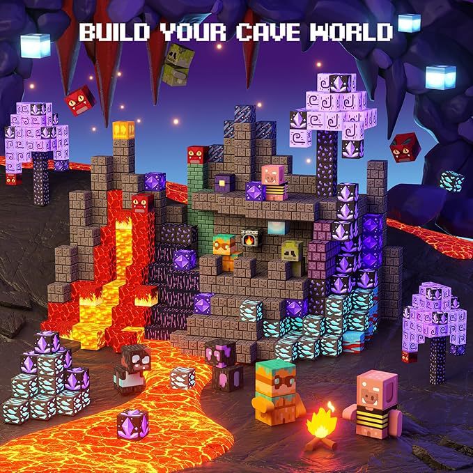 🔥 DIY Magnetic Building Block Toys