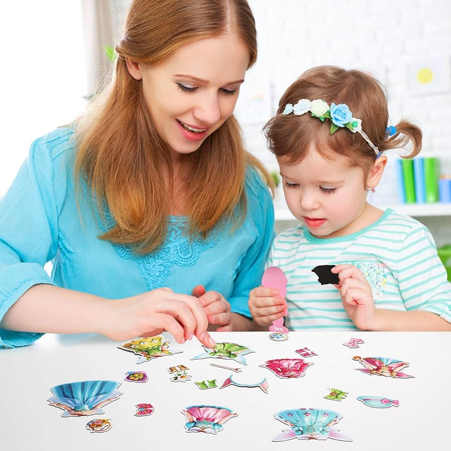 Magnetic Princess Dress-Up Stickers