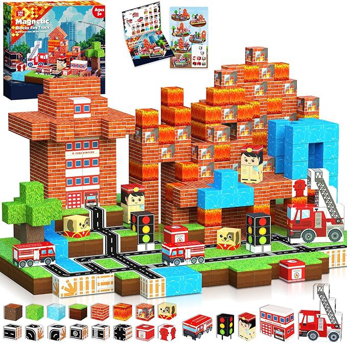 🔥 DIY Magnetic Building Block Toys