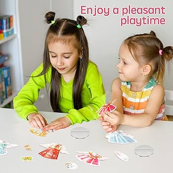 Magnetic Princess Dress-Up Stickers