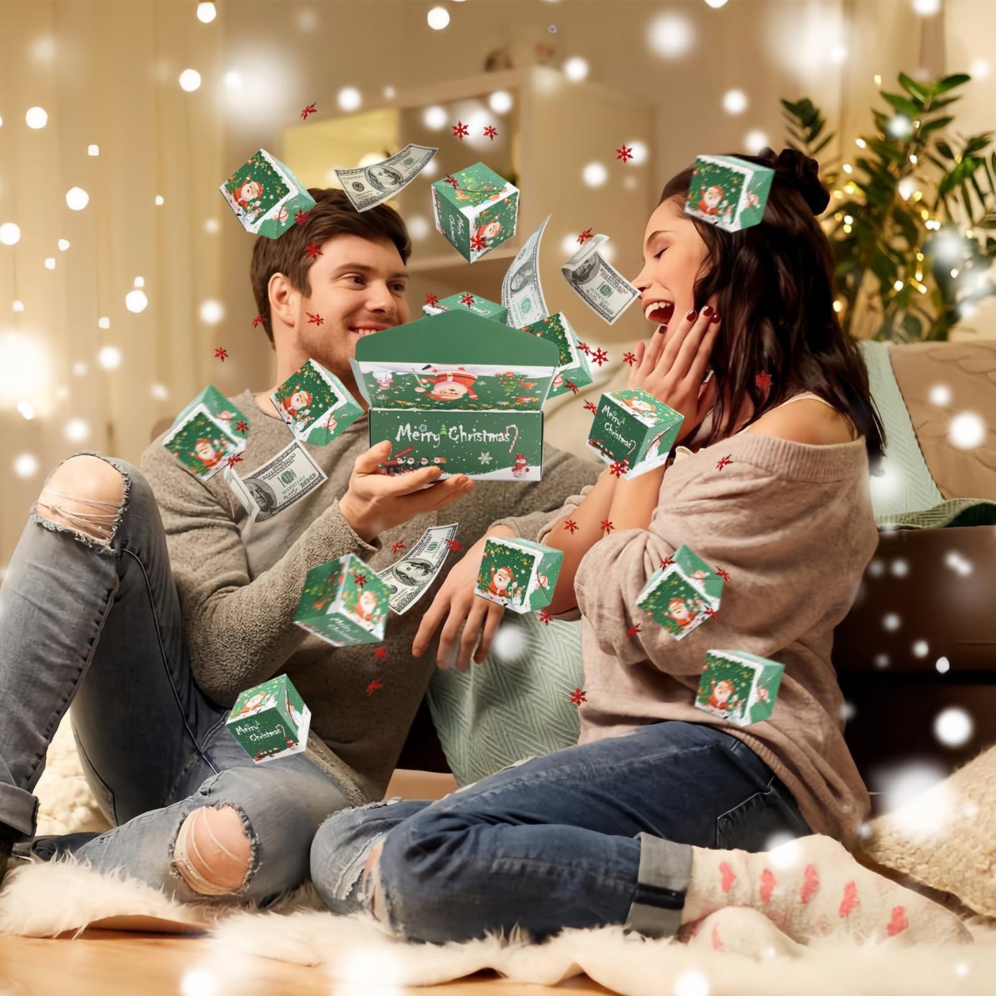 🎅🎁Christmas Surprise Explosion Box