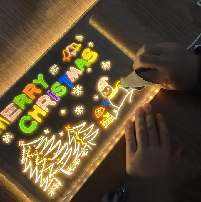 Led Note Board With Colors( 🎁Get wet wipes*2, colored pens*12 free)