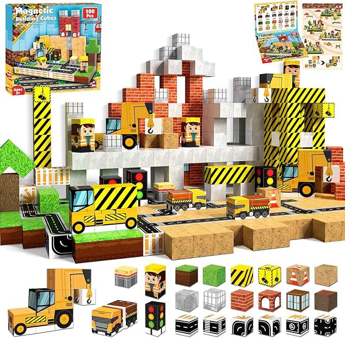 🔥 DIY Magnetic Building Block Toys