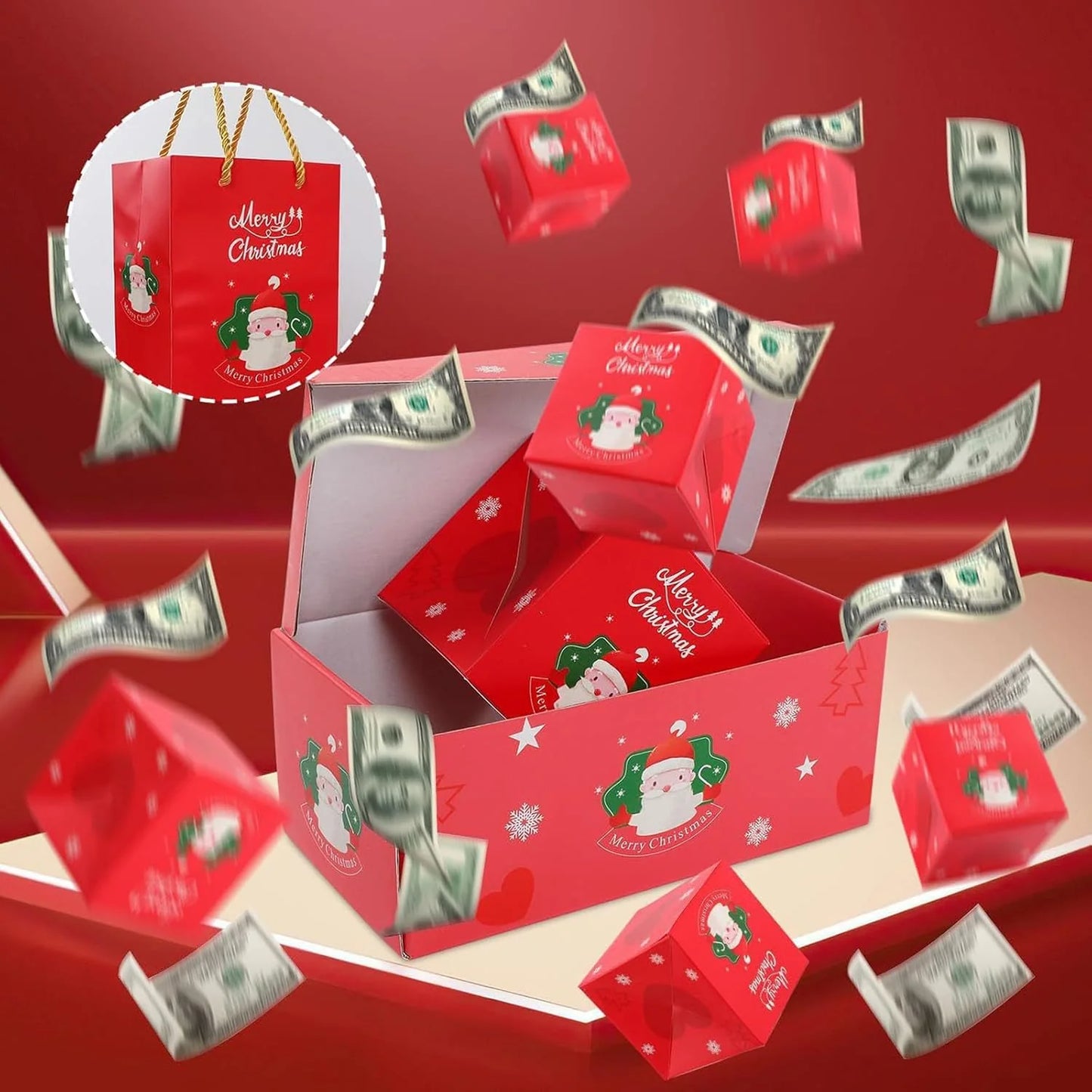 🎅🎁Christmas Surprise Explosion Box