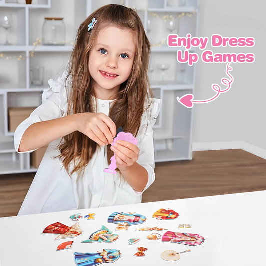 Magnetic Princess Dress-Up Stickers
