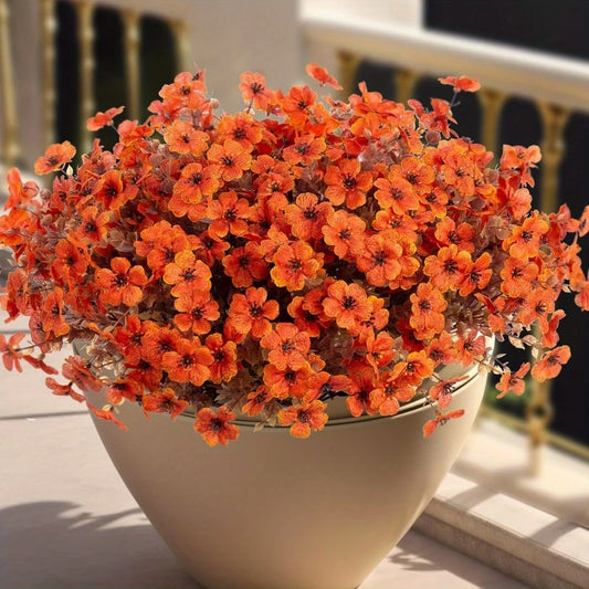 🔥Hot Sale 60% OFF🌼Artificial Outdoor Fall Flowers - UV resistant, Waterproof, Windproof🍂