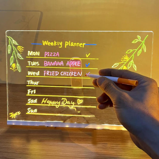 Led Note Board With Colors( 🎁Get wet wipes*2, colored pens*12 free)